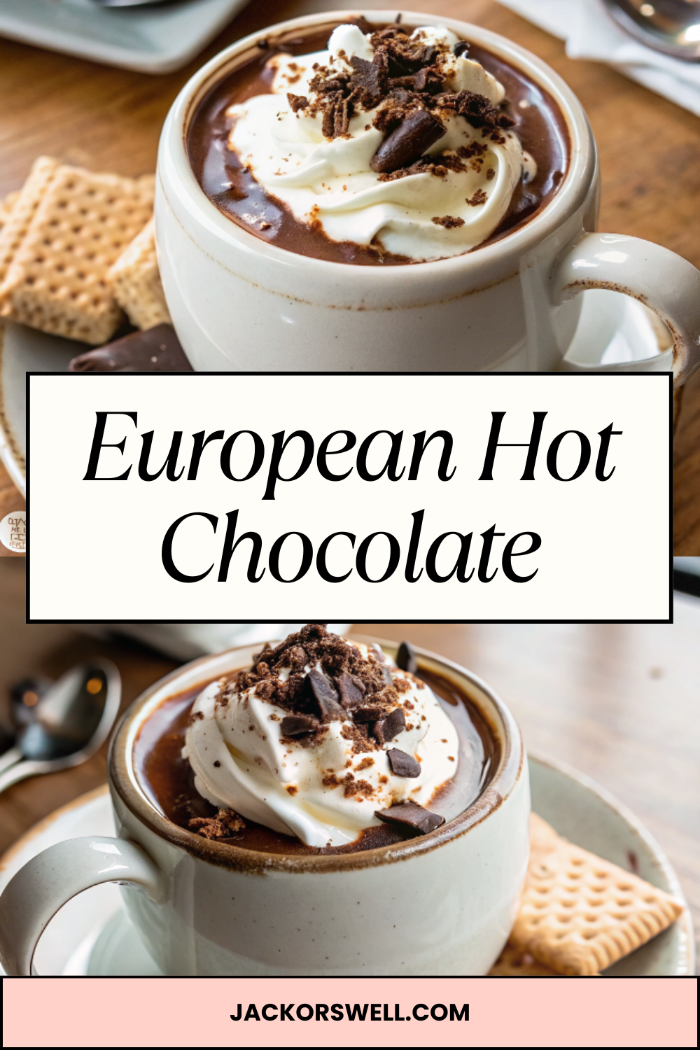 🍫☕✨ European Hot Chocolate – Thick, Velvety & Luxuriously Rich