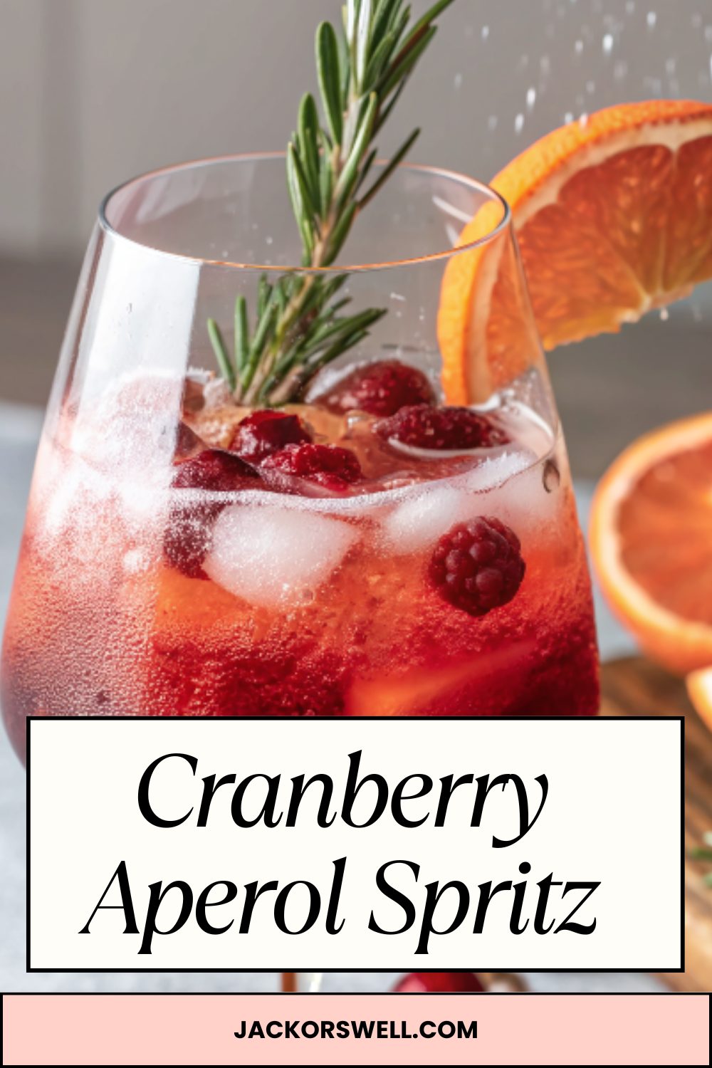 Cranberry Aperol Spritz – Bright, Bubbly & Perfectly Festive for the Holidays