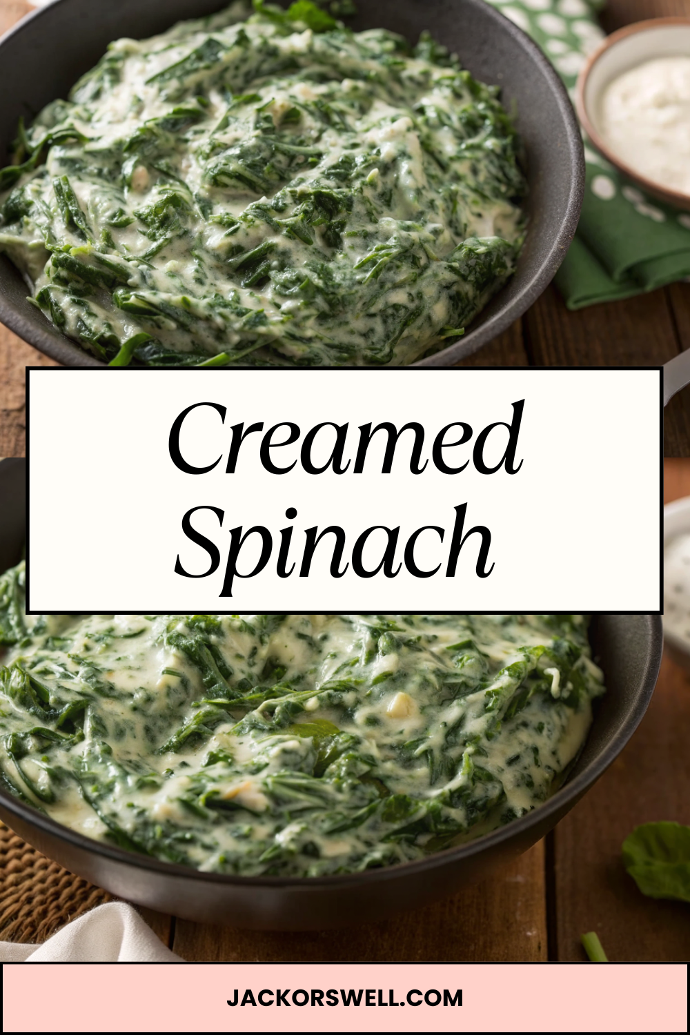 Creamed Spinach – Velvety, Rich, and Restaurant-Style Comfort in Minutes