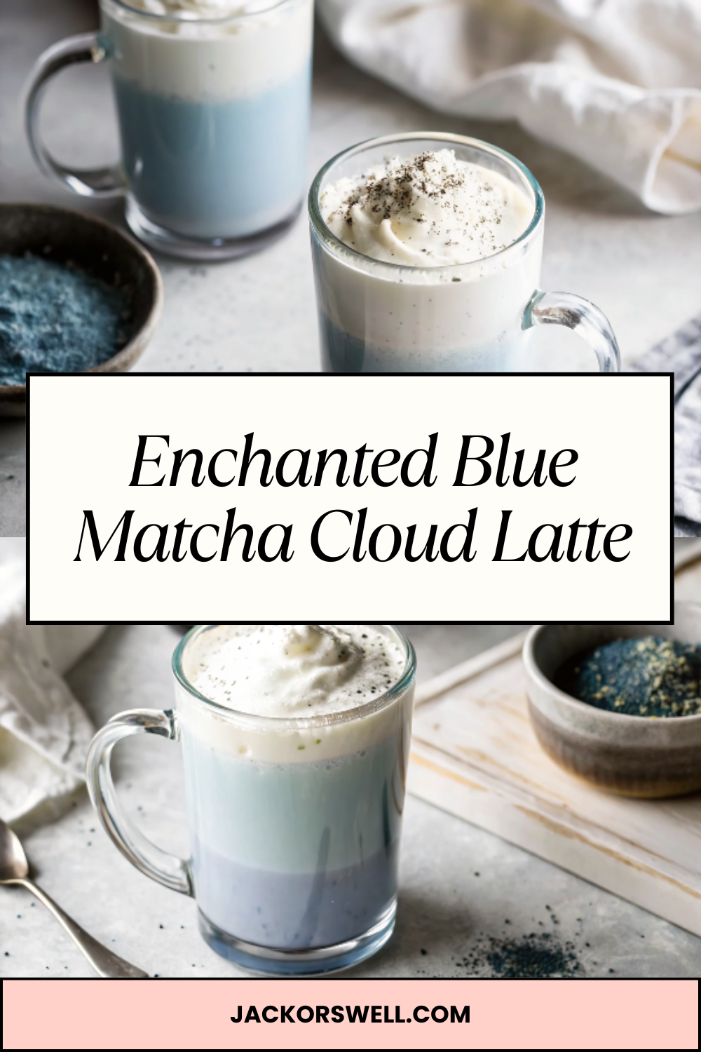 Enchanted Blue Matcha Cloud Latte