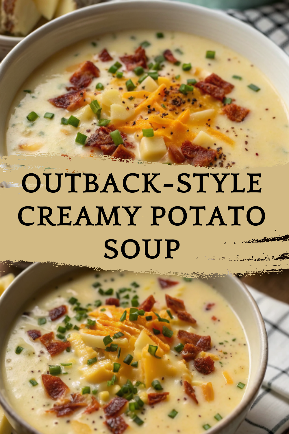Outback-Style Creamy Potato Soup – A rich, velvety bowl inspired by the steakhouse classic