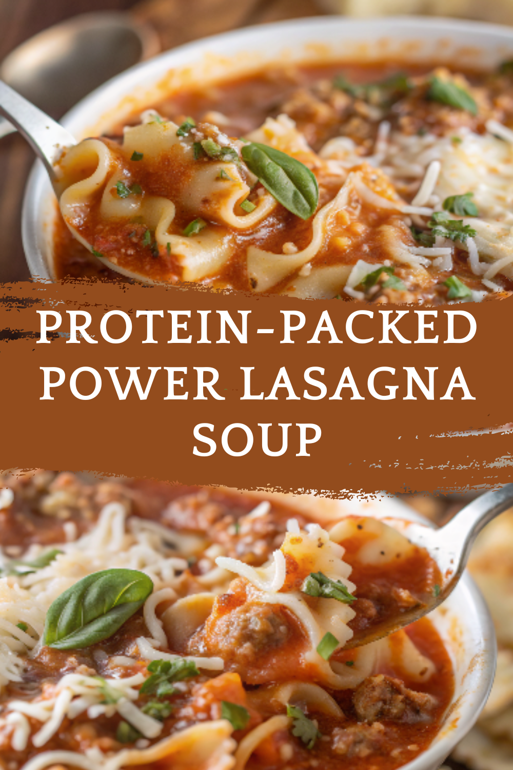 Protein-Packed Power Lasagna Soup – A lighter, muscle-fueling twist on the classic Italian comfort bowl