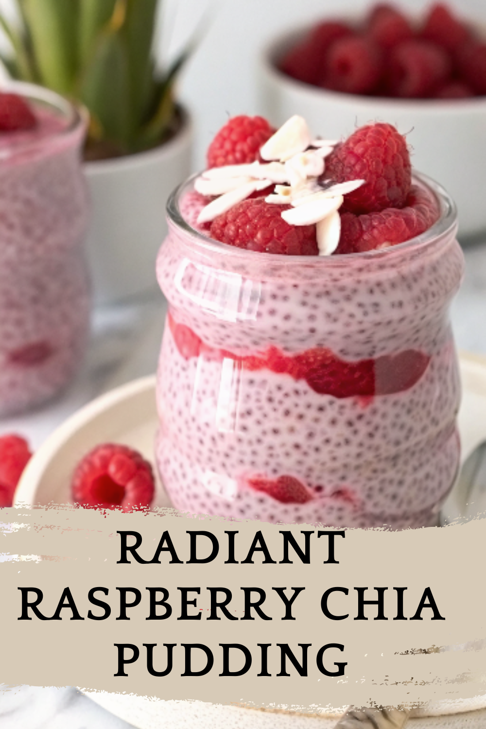 Radiant Raspberry Chia Pudding – A vibrant, creamy make-ahead breakfast bursting with fresh raspberry flavor