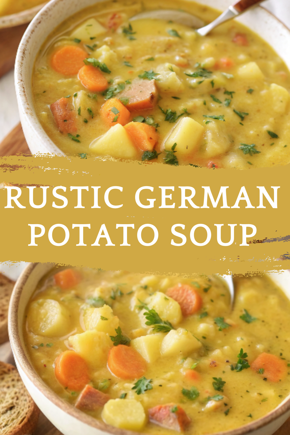 Rustic German Potato Soup – A cozy, hearty, old-world classic inspired by traditional German cooking