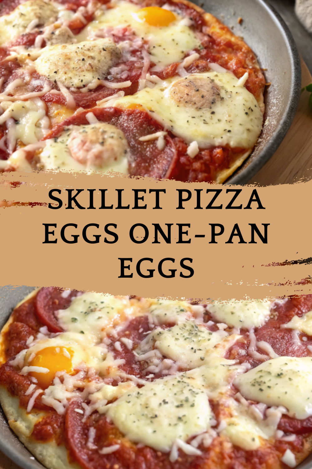 Skillet Pizza Eggs